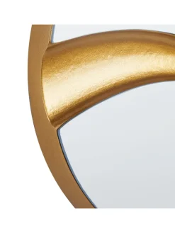 Beliani Spiegel<Wandspiegel POIVRES in Gold - (W) 90 x (H) 60 x (L) 4 cm