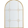 Beliani Spiegel<Wandspiegel THULAY in Gold - (W) 65 x (H) 99 x (L) 3 cm