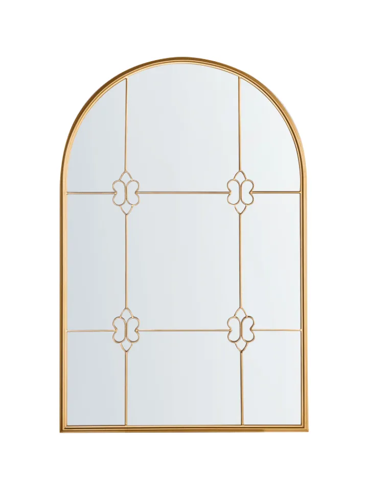 Beliani Spiegel<Wandspiegel THULAY in Gold - (W) 65 x (H) 99 x (L) 3 cm