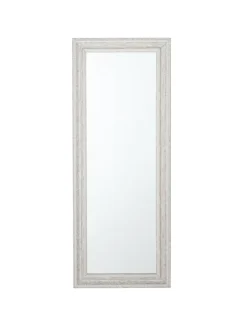Beliani Spiegel<Wandspiegel VERTOU in Beige/Silber - (W) 50 x (H) 130 x (L) 3 cm