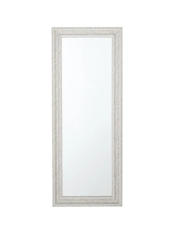 Beliani Spiegel<Wandspiegel VERTOU in Beige/Silber - (W) 50 x (H) 130 x (L) 3 cm