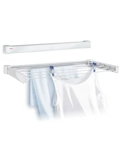 Leifheit Wäschekörbe & -Ständer<Wandtrockner "Telegant 30 Protect" in Weiß - (L)71 cm