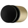 Blomus Weitere Haushaltshelfer<Wandtürstopper "Entra" in Gold/ Schwarz - (L)4 cm