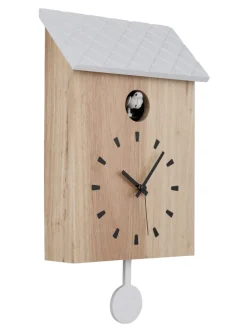 Globo lighting Lichterketten & Deko-Leuchten<Wanduhr "CLOCKY" in brown