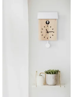 Globo lighting Lichterketten & Deko-Leuchten<Wanduhr "CLOCKY" in brown