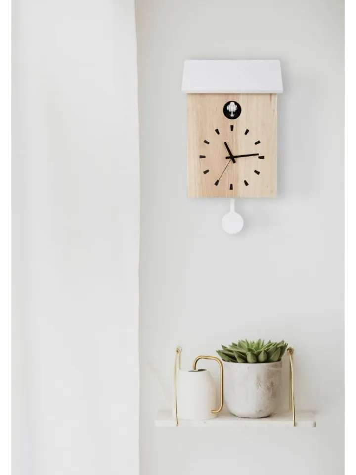 Globo lighting Lichterketten & Deko-Leuchten<Wanduhr "CLOCKY" in brown