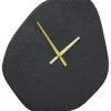 House Nordic Wanddekoration<Wanduhr "Vienna" in Schwarz - (B)38 x (H)45 cm