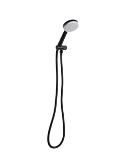 Beliani Badarmaturen<Wannenarmaturen AYPATE in Schwarz - (W) 10 x (H) 23 x (L) 6 cm
