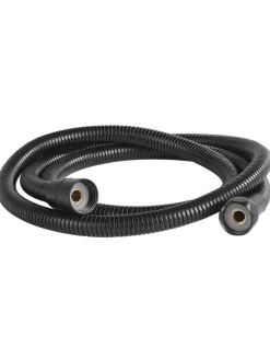 Beliani Badarmaturen<Wannenarmaturen GURARA in Schwarz - (W) 23 x (H) 83 x (L) 36 cm