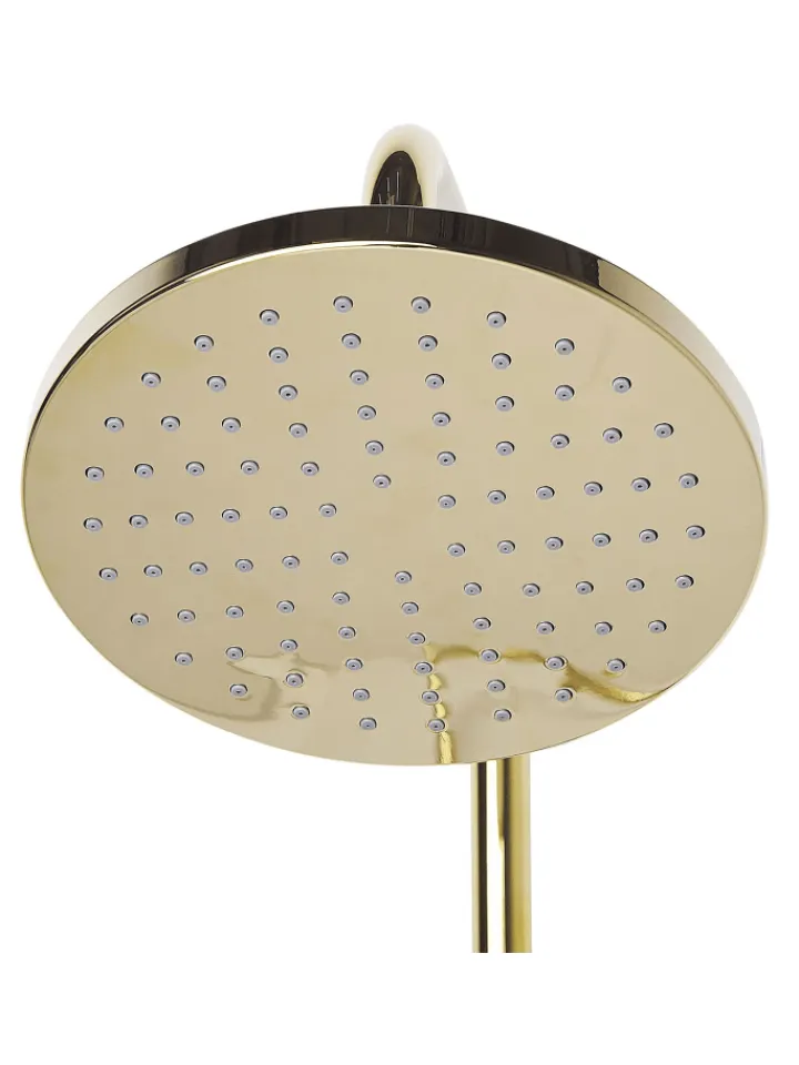 Beliani Badarmaturen<Wannenarmaturen GURARA in Gold - (W) 23 x (H) 83 x (L) 36 cm