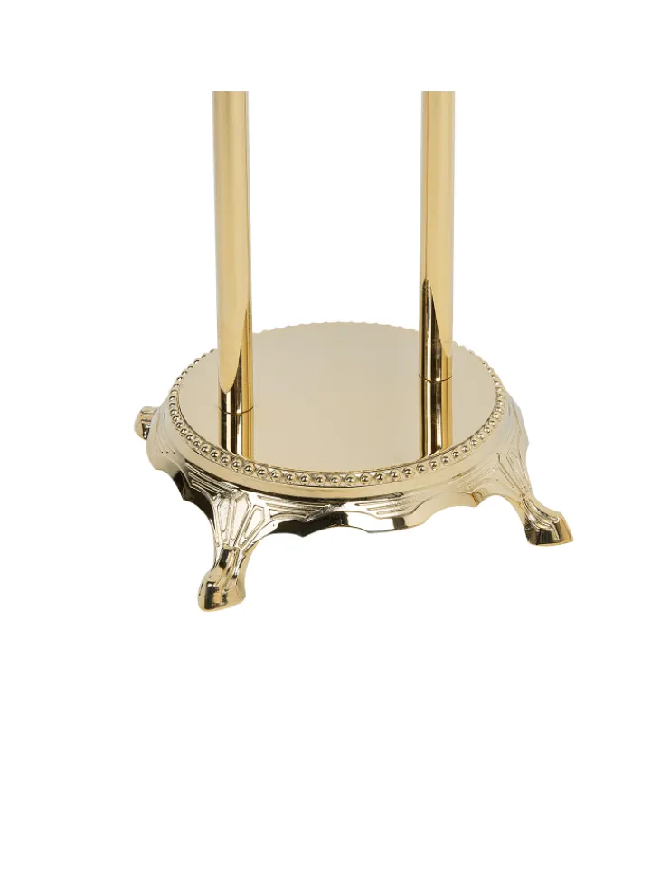 Beliani Badarmaturen<Wannenarmaturen HEBBE in Gold - (W) 27 x (H) 98 x (L) 27 cm