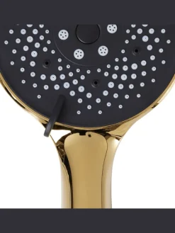Beliani Badarmaturen<Wannenarmaturen ICHMA in Gold - (W) 12 x (H) 26 x (L) 7 cm