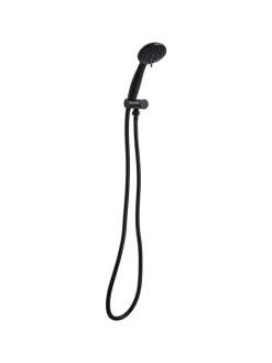 Beliani Badarmaturen<Wannenarmaturen MACAY in Schwarz - (W) 9 x (H) 23 x (L) 4 cm