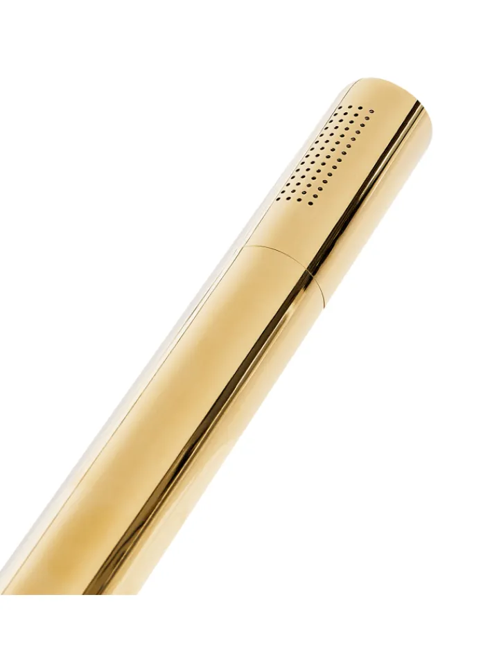 Beliani Badarmaturen<Wannenarmaturen MARFAU in Gold - (W) 2 x (H) 19 x (L) 2 cm
