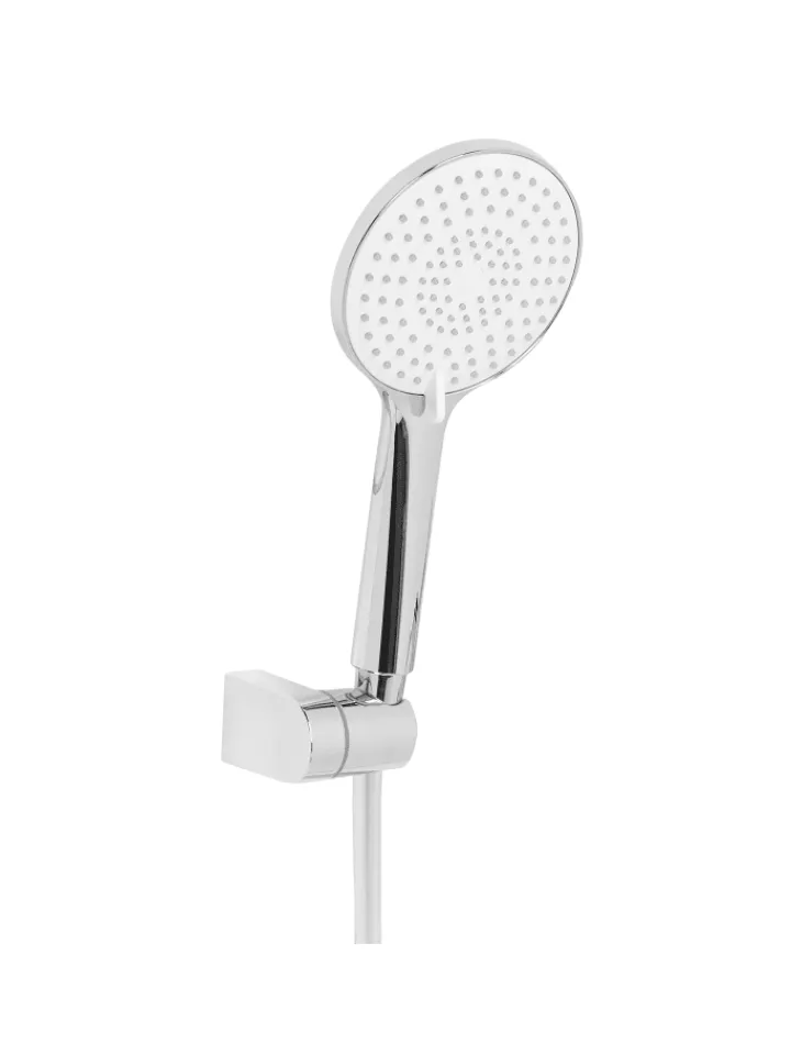 Beliani Badarmaturen<Wannenarmaturen MELIQUINA in Silber - (W) 31 x (H) 164 x (L) 12 cm