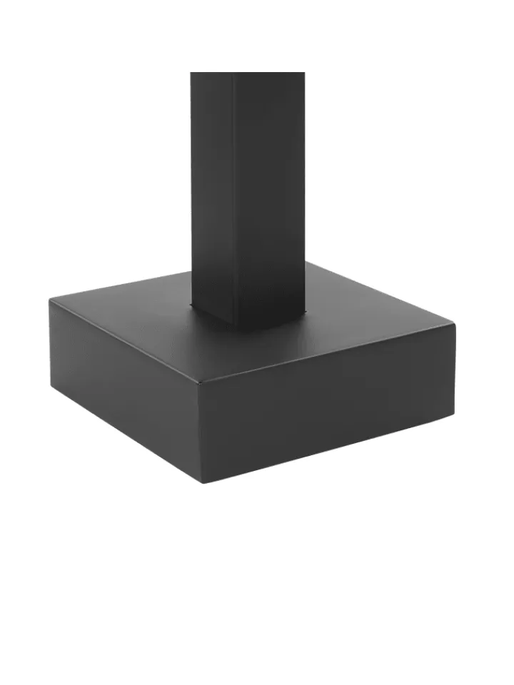 Beliani Badarmaturen<Wannenarmaturen NIAGARA in Schwarz - (W) 26 x (H) 120 x (L) 15 cm