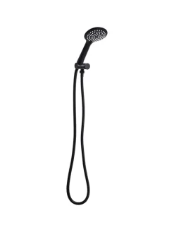 Beliani Badarmaturen<Wannenarmaturen TARMA in Schwarz - (W) 12 x (H) 25 x (L) 3 cm