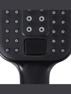 Beliani Badarmaturen<Wannenarmaturen TINGO in Schwarz - (W) 9 x (H) 26 x (L) 6 cm