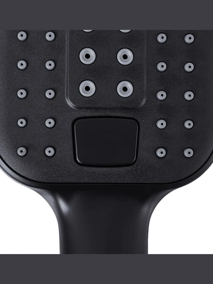 Beliani Badarmaturen<Wannenarmaturen TINGO in Schwarz - (W) 9 x (H) 26 x (L) 6 cm
