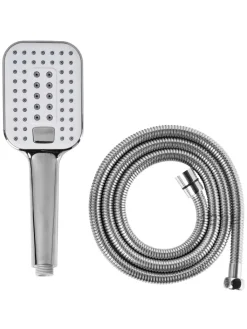 Beliani Badarmaturen<Wannenarmaturen TINGO in Silber - (W) 9 x (H) 26 x (L) 6 cm
