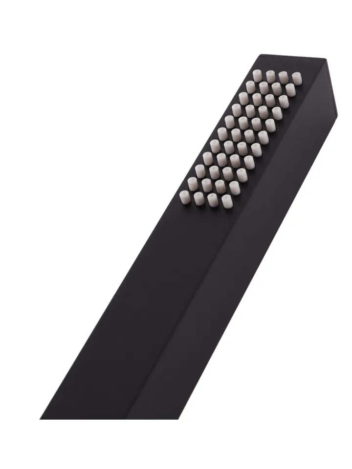 Beliani Badarmaturen<Wannenarmaturen YARARI in Schwarz - (W) 2.5 x (H) 20 x (L) 2.5 cm