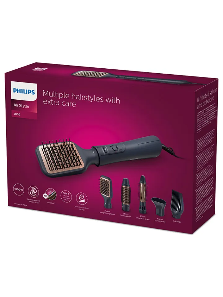 Philips Pflege & Gesundheit<Warmluftbürste "5000 Series" in Dunkelblau