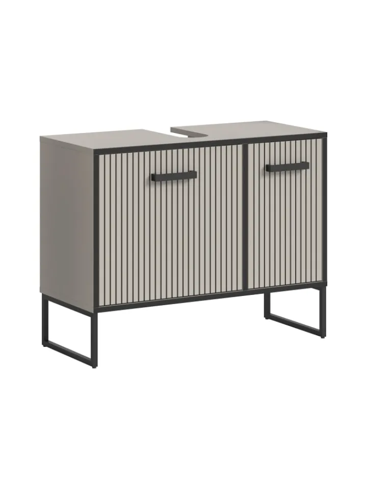 xonox.home Badmöbel|Badezimmermöbel<Waschbeckenunterschrank (B/H/T: 80x63x36 cm) in Kaschmir