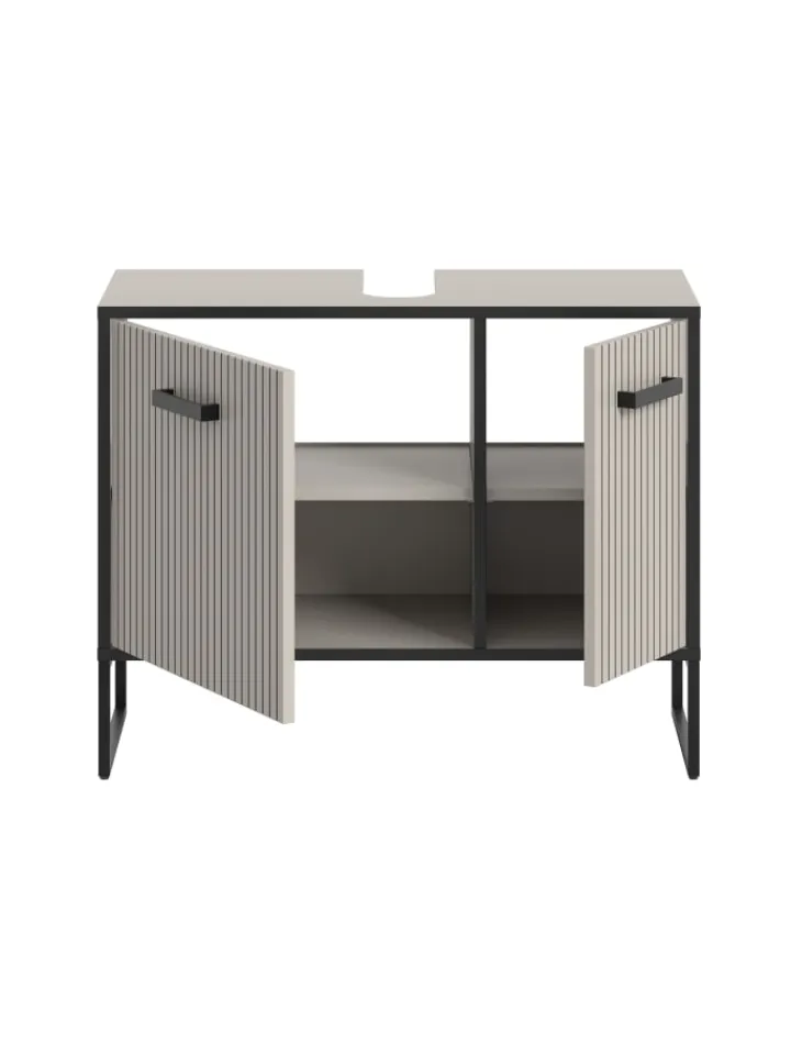xonox.home Badmöbel|Badezimmermöbel<Waschbeckenunterschrank (B/H/T: 80x63x36 cm) in Kaschmir