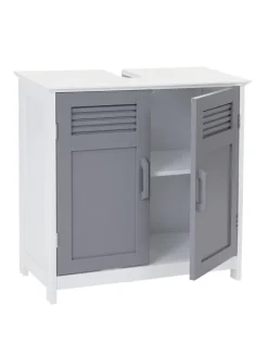 MCW Badmöbel<Waschbeckenunterschrank A85, Grau