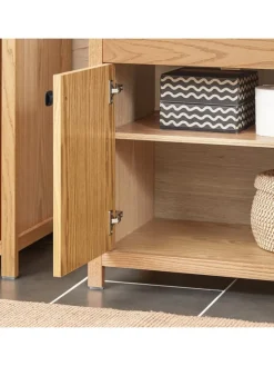 SoBuy Badezimmermöbel<Waschbeckenunterschrank in Natur - (B)60 x (H)60 x (T)35cm