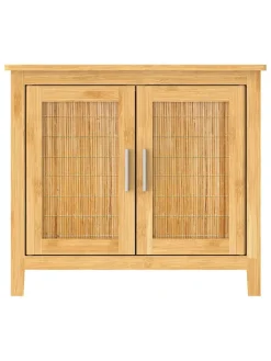 Schütte Badmöbel|Badezimmermöbel<Waschbeckenunterschrank in Hellbraun - (B)67 x (H)60 x (T)28 cm