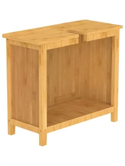 Schütte Badmöbel|Badezimmermöbel<Waschbeckenunterschrank in Hellbraun - (B)67 x (H)60 x (T)28 cm
