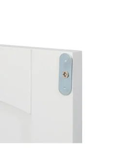 relaxdays Badmöbel|Badezimmermöbel<Waschbeckenunterschrank in Weiß - (B)60 x (H)60 x (T)31 cm