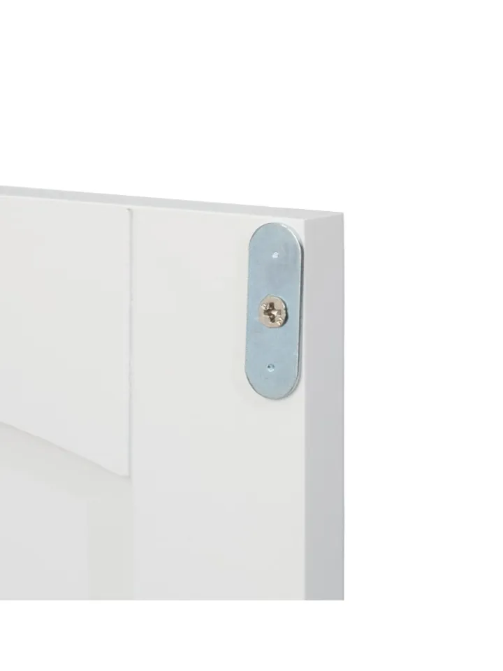 relaxdays Badmöbel|Badezimmermöbel<Waschbeckenunterschrank in Weiß - (B)60 x (H)60 x (T)31 cm