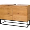 home24 Badmöbel|Badezimmermöbel<Waschbeckenunterschrank NOZZA in Eiche