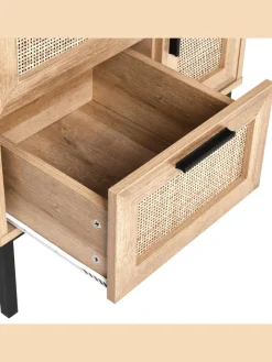 Beliani Badezimmermöbel<Waschbeckenunterschrank ROSELL in /Braun - (W) 60 x (H) 60 x (L) 40 cm