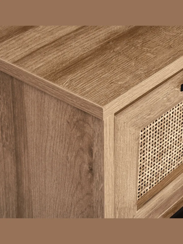 Beliani Badezimmermöbel<Waschbeckenunterschrank ROSELL in /Braun - (W) 60 x (H) 60 x (L) 40 cm