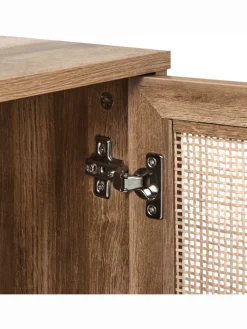 Beliani Badezimmermöbel<Waschbeckenunterschrank ROSELL in /Braun - (W) 60 x (H) 60 x (L) 40 cm