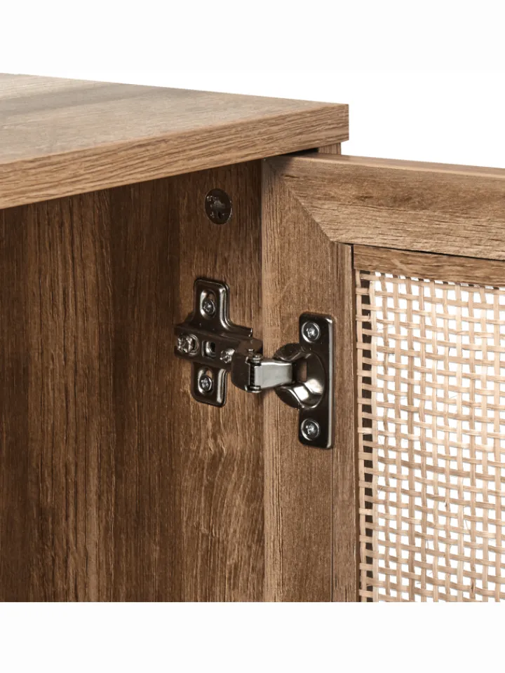 Beliani Badezimmermöbel<Waschbeckenunterschrank ROSELL in /Braun - (W) 60 x (H) 60 x (L) 40 cm