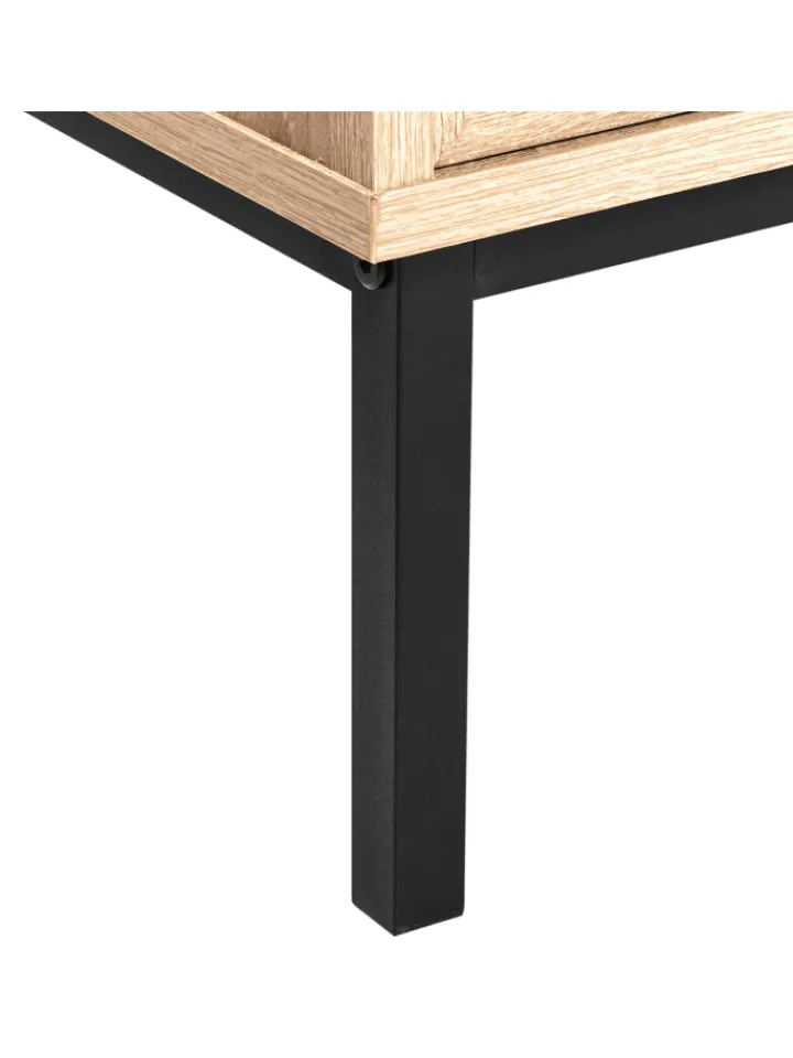 Beliani Badezimmermöbel<Waschbeckenunterschrank ROSELL in /Braun - (W) 60 x (H) 60 x (L) 40 cm