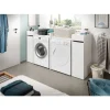 xonox.home Badezimmermöbel<Waschmaschienenumbau in weiß/weiß - (B) 60 x (H) 101 x (T) 60