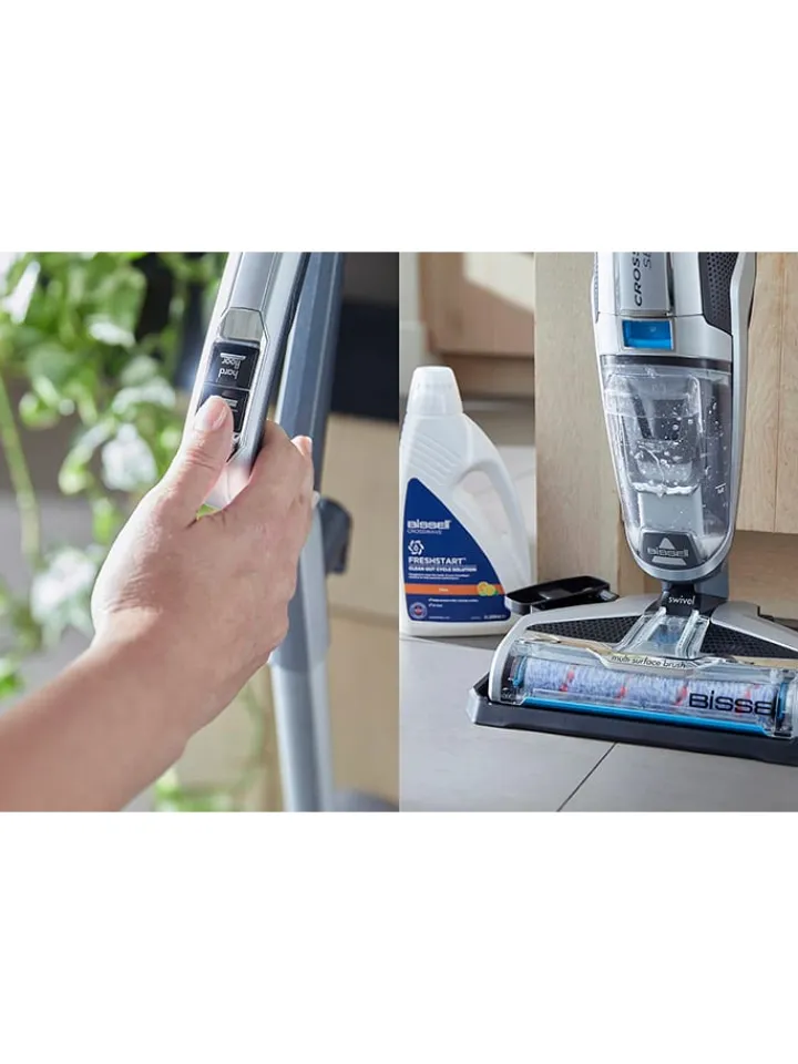 BISSELL Staubsauger|Klima & Haushalt<Wasch-Sauger ''CrossWave C3'' in Weiß/ Grau - (B)30 x (H)116,8 x (T)27 cm