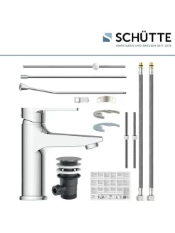 Schütte Badarmaturen<Waschtischarmatur "Derby" in Chrom