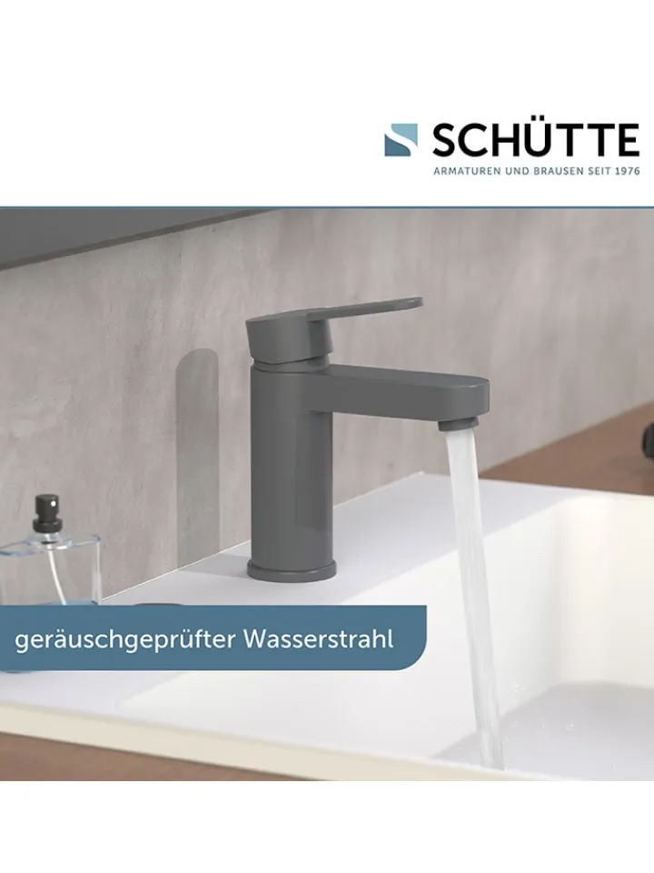 Schütte Badarmaturen<Waschtischarmatur "Elephant" in Anthrazit