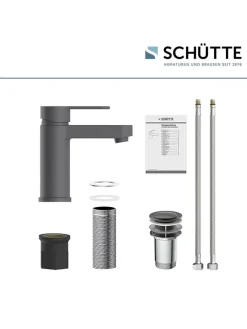 Schütte Badarmaturen<Waschtischarmatur "Elephant" in Anthrazit
