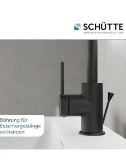 Schütte Badarmaturen<Waschtischarmatur "Los Angeles" in Schwarz