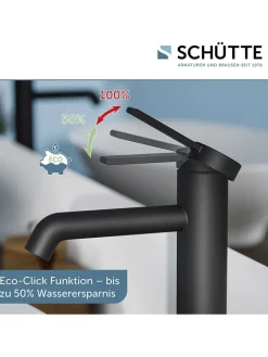Schütte Badarmaturen<Waschtischarmatur "Los Angeles" in Schwarz