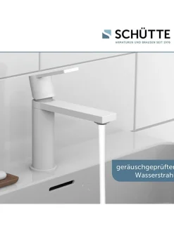 Schütte Badarmaturen<Waschtischarmatur "Manhattan" in Weiß