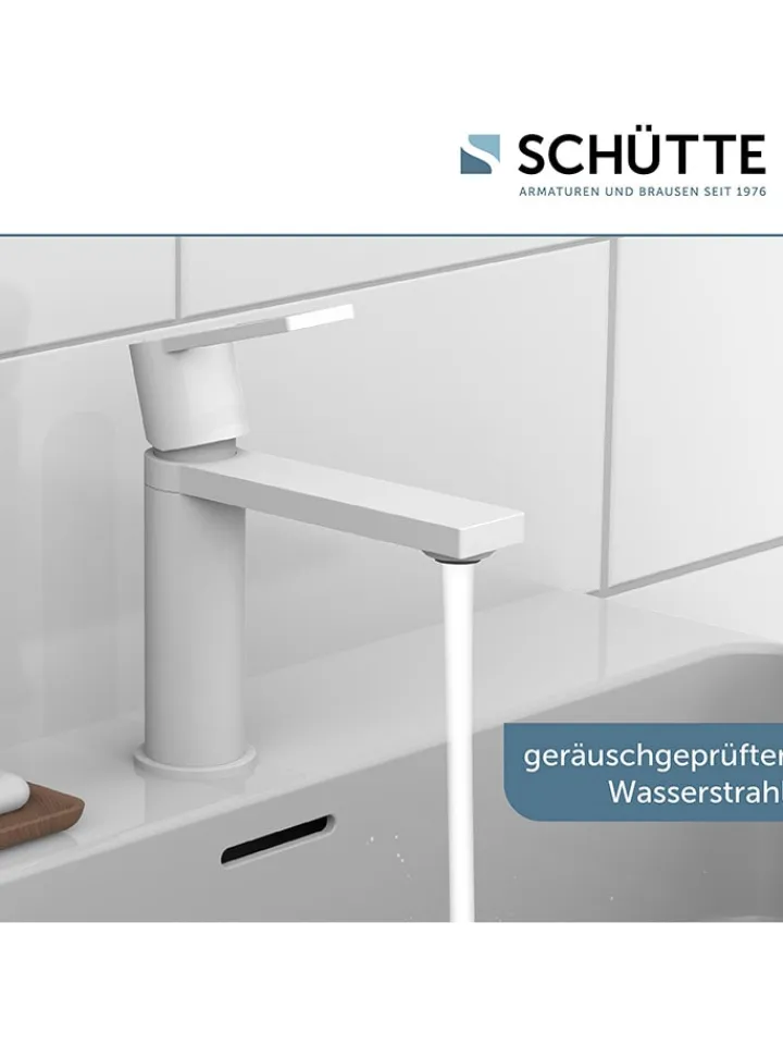 Schütte Badarmaturen<Waschtischarmatur "Manhattan" in Weiß
