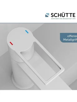 Schütte Badarmaturen<Waschtischarmatur "Manhattan" in Weiß
